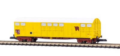AZAR MODELS wagon couvert à bogies betail Trains