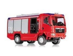 WIKING fourgon rosenbauer AT (MAN TGM) nouvelle version actuelle Fire engine