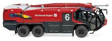 WIKING fourgon mousse d'aéroport ROSENBAUER FLF Panther 6x6 Véhicules miniatures