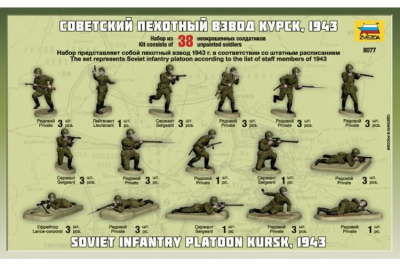 ZVEZDA set de figurines 